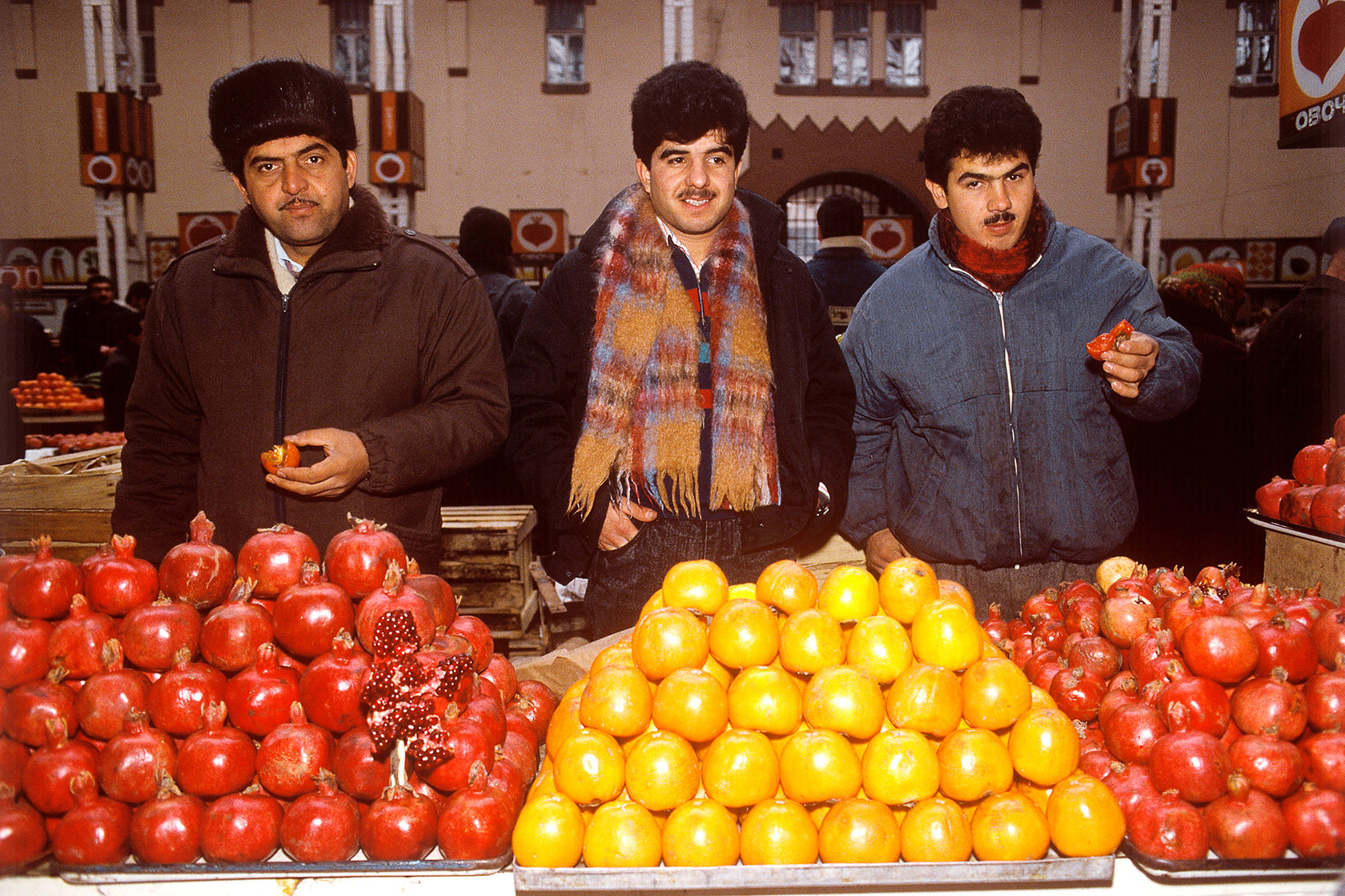 Азербайджанцы на рынке